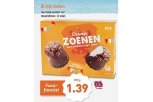 oranje zoenen