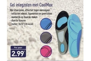 inlegzolen met CoolMax voor - Beste.nl
