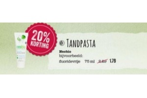 neebio tandpasta