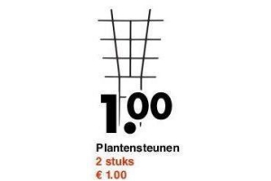 plantensteunen