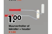 muurverfroller of lakroller houder