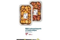 bbq bakaardappeltje of bakkrieltjes