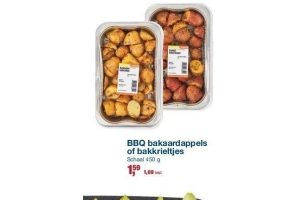 bbq bakaardappeltje of bakkrieltjes