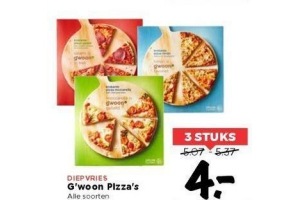 g woon pizza s
