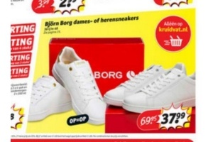 bjoern borg dames en herensneakers