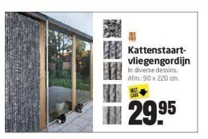 neef Classificatie schedel Kattenstaart- vliegengordijn €29,95 - Beste.nl