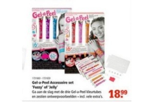 gel a peel accessoire set fuzzy of jelly