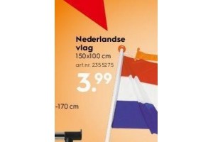 nederlandse vlag nu eur3 99 per stuk