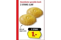 roomboter gevulde koek