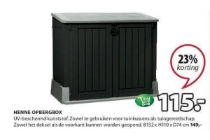 henne opbergbox