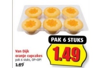 van dijk oranje cupcakes