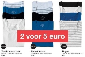 t shirts en singlets