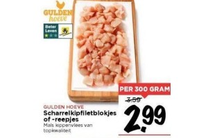 gulden hoeve scharrelkipfiletblokjes of reepjes