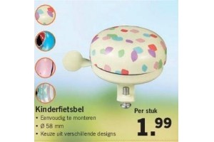 kinder fietsbel