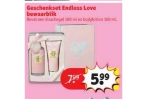 geschenkset endless love bewaarblik nu eur5 99 per stuk