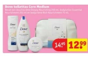 dove toilettas core medium nu eur12 99 per stuk