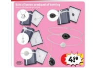 echt zilveren armband of ketting nu eur4 99 per stuk