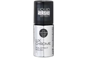 catrice luxchrome liquid silver foil effect polish