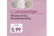 luxe kussenslopen