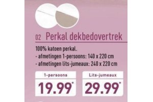 perkal dekbedovertrek