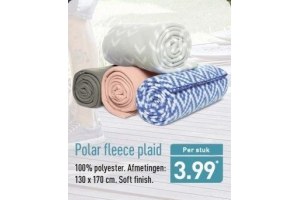 polar fleece plaid