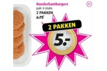 runderhamburgers