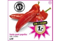 zoete punt paprika