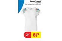 dames t shirt