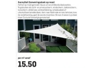 sunnysail zonweringsdoek