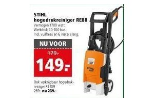 stihl hogedrukreiniger re88