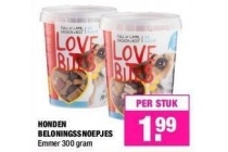 honden beloningssnoepjes