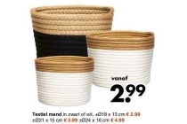 textiel mand