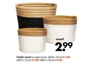 textiel mand