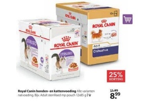 royal canin honden en kattenvoeding