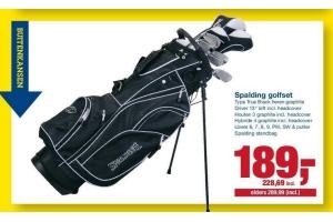 spalding golfset