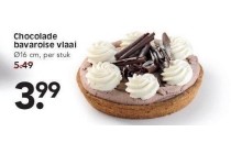 chocolade bavaroise vlaai