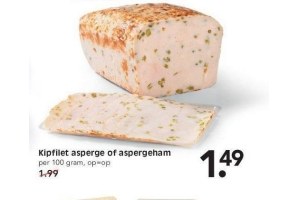 kipfilet asperge of aspergeham