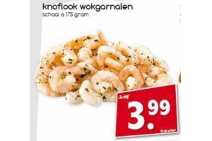 knoflook wokgarnalen