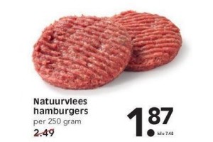 natuurvlees hamburgers