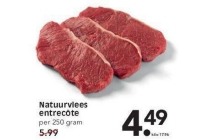 natuurvlees entrecote