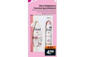 dove happiness coconut geschenkset