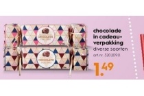 chocolade in cadeauverpakking