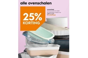 alle ovenschalen