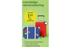 voordelige reisverzekering