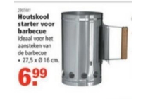 houtskoolstarter voor barbecue