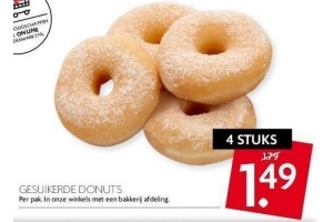 gesuikerde donuts