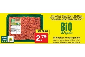 biologisch rundergehakt