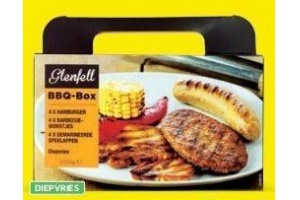 glenfell bbq box vlees