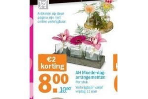 moederdag arrangementen