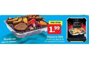 wegwerp bbq